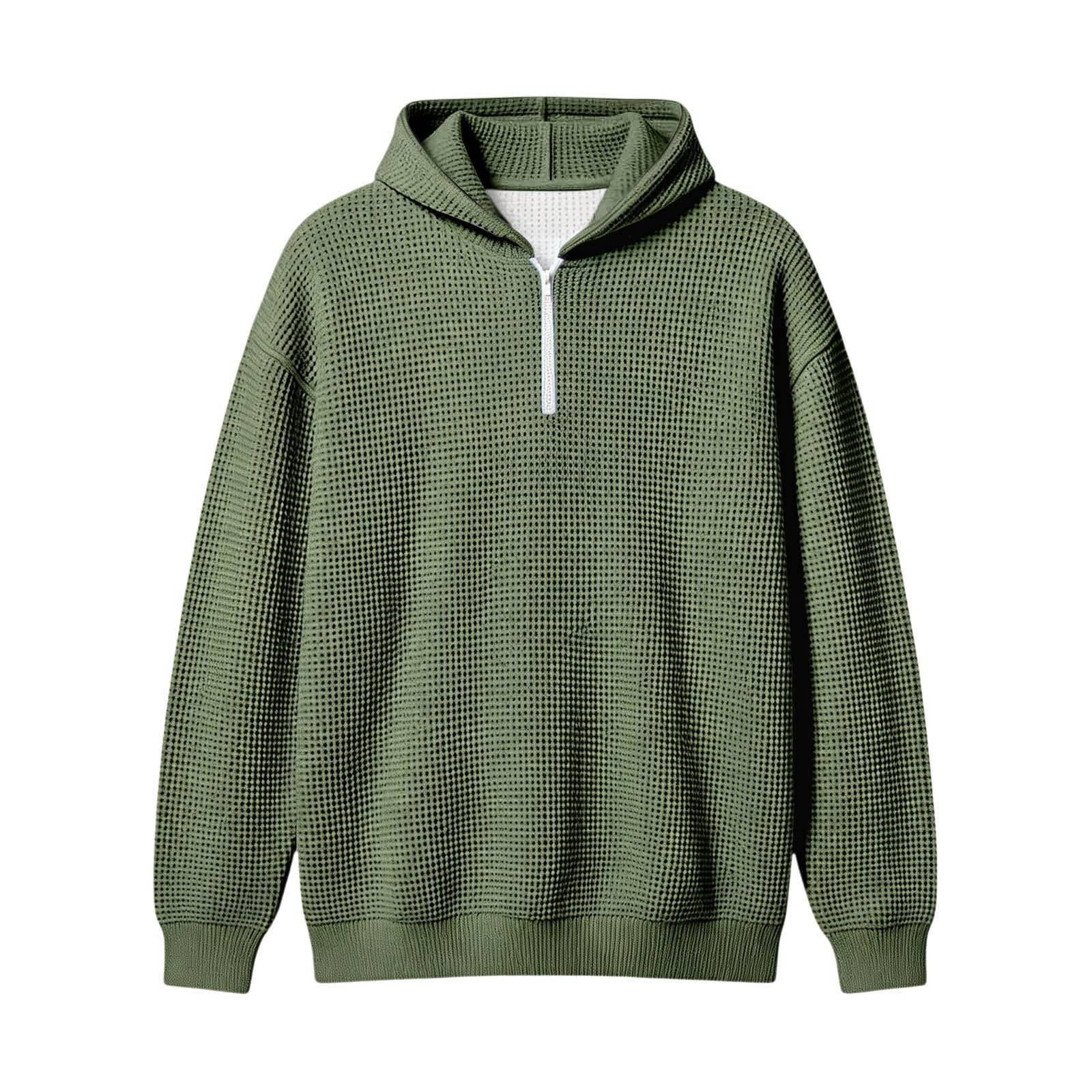 Generico Tuta Sportiva Casual in Maglia Tinta Unita con Giacca Zip e Pantaloni Jogging Elegante