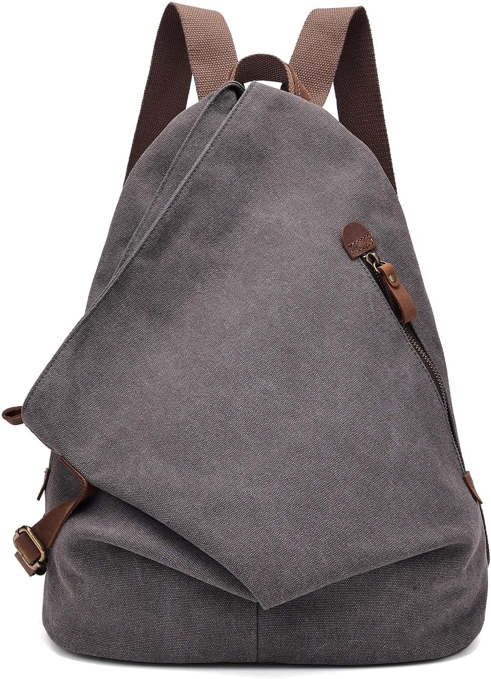 KouLi Buir Canvas Vintage Backpack – Large Casual Daypack