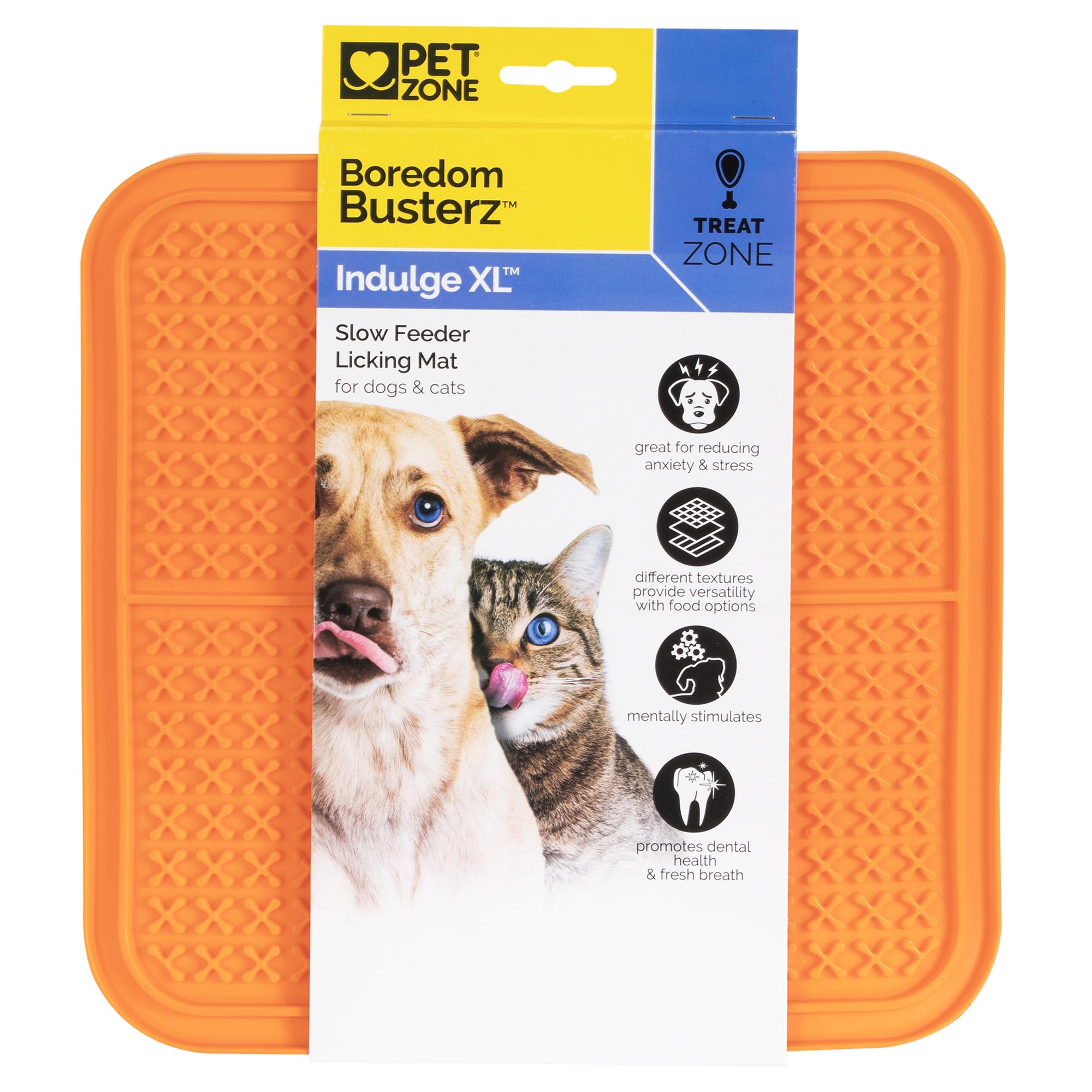 Amazon.com: Pet Zone Boredom Busterz Induldge XL Slow Feeder