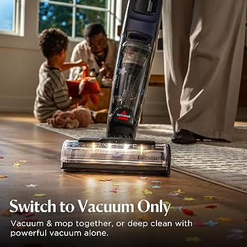 Bissell CrossWave HydroScrub Cordless Wet Dry Vacuum Mop, 4275F