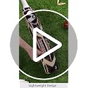 Image of Sg Sierra Plus Kashmir Willow Cricket Bat (Size: Short Handle,Leather Ball), Multicolour, Wood