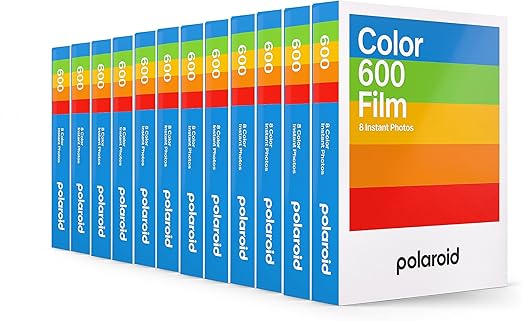 Polaroid Color Film for 600 12 Pack, 96 Photos (6014)