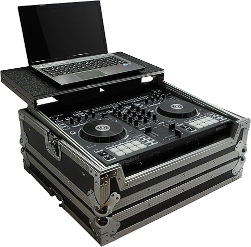 Harmony Audio HCDJ505LT Flight Glide - Funda personalizada para portátil y DJ-505, compatible con Roland DJ-505