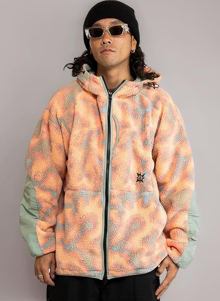 VOLCOM TT B IGUCHI ZIP FLEECE XL ボルコム VOLCOM TT B IGUCHI ZIP FLEECE XL ボルコム Iguchi Zip Hoodie