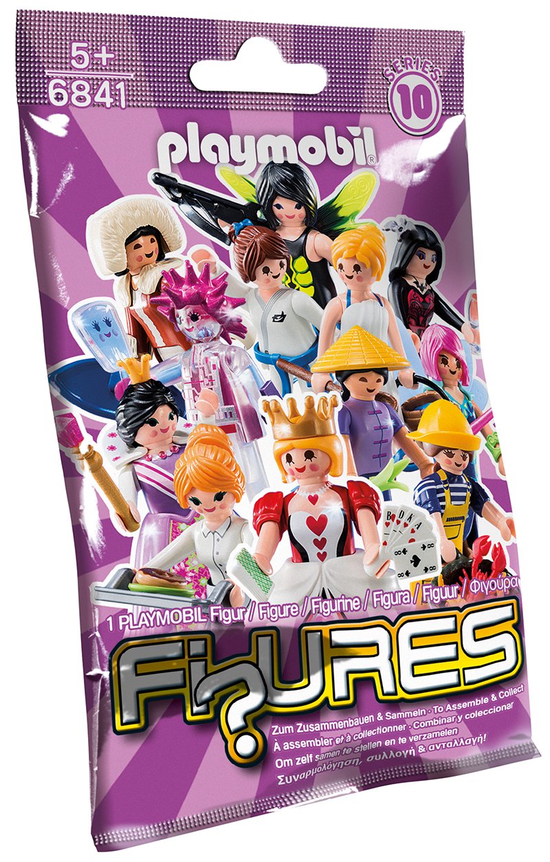 PLAYMOBIL - Serie de 10 Figuras con niños, Juguete Educativo, Multicolor, 6841