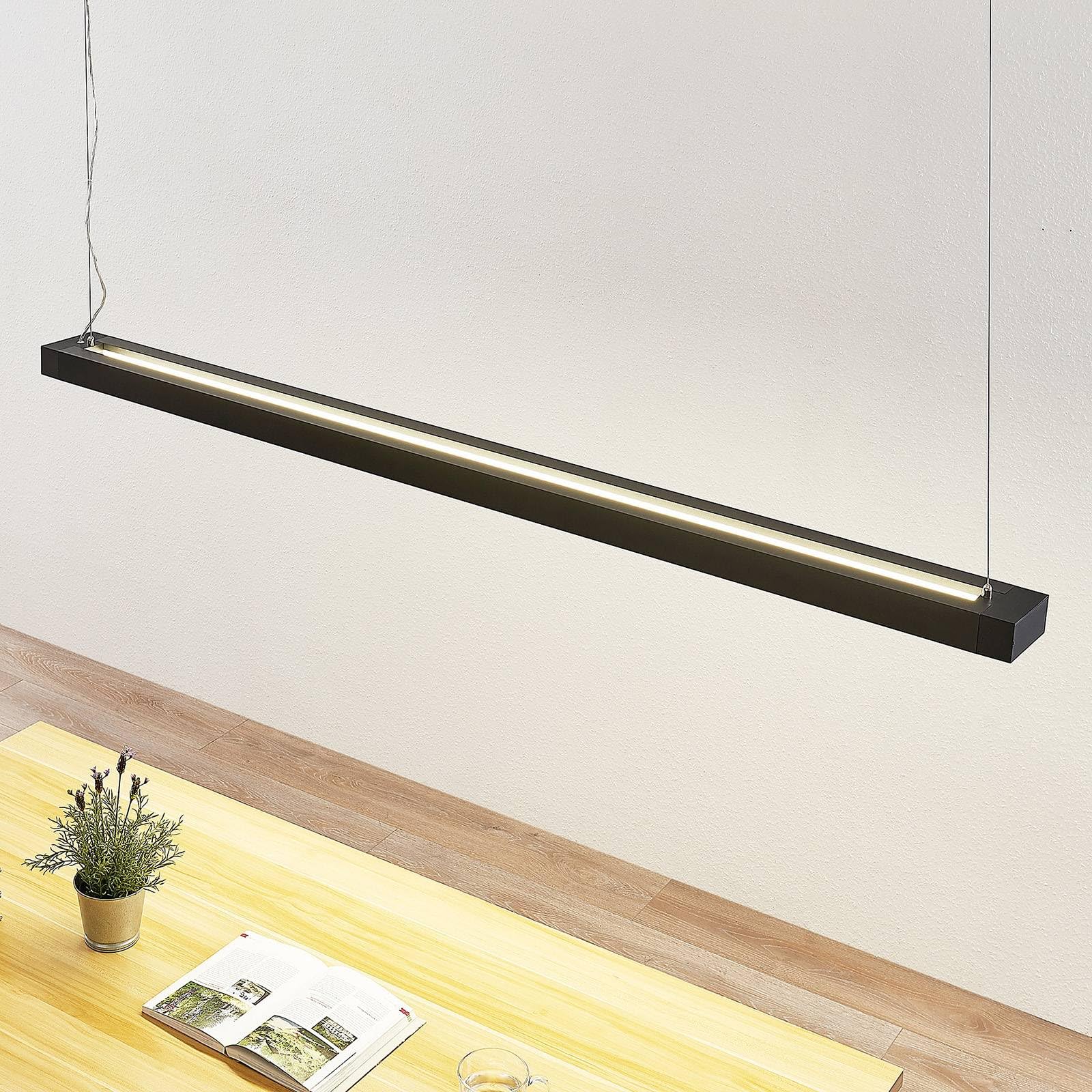 Arcchio LED Pendelleuchte Büro 162 cm, Hängelampe Büroleuchte 4000K Pendellampe Downlight Schreibtisch Hängeleuchte Deckenleuchte Bürolampe