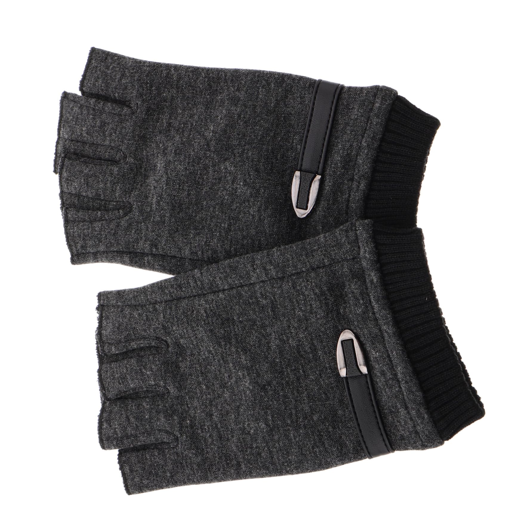 OSOLADY Fingerless Driving Gloves Warm Half Finger Gloves Durable Hand Protection