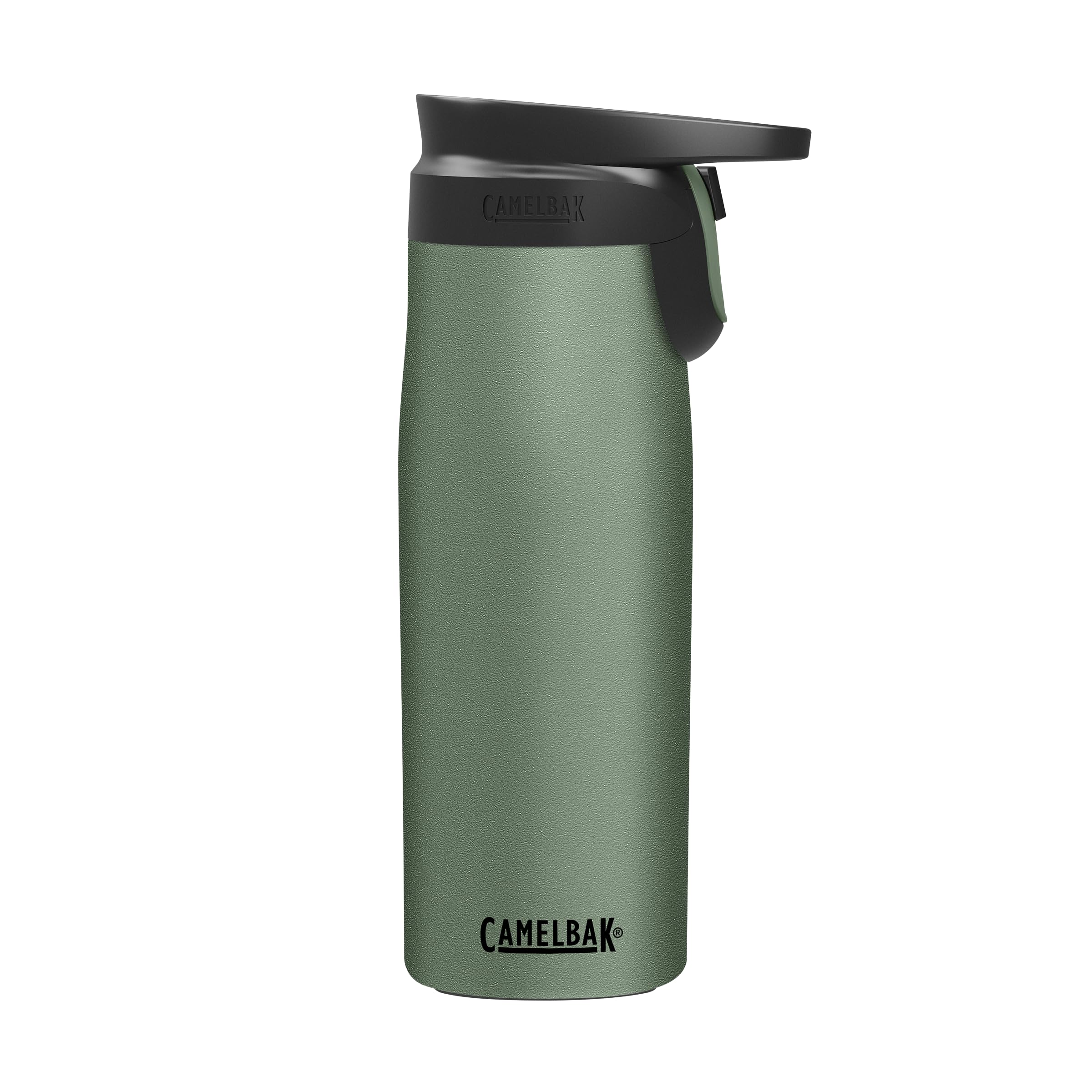 CamelBak Forge Flow 20 oz Coffee & Travel Mug, Insulated Stainless Steel - Non-Slip Silicon Base - Easy One-Handed Operation