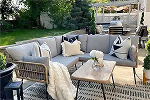 YITAHOME 4 Pieces Patio Furniture Set
