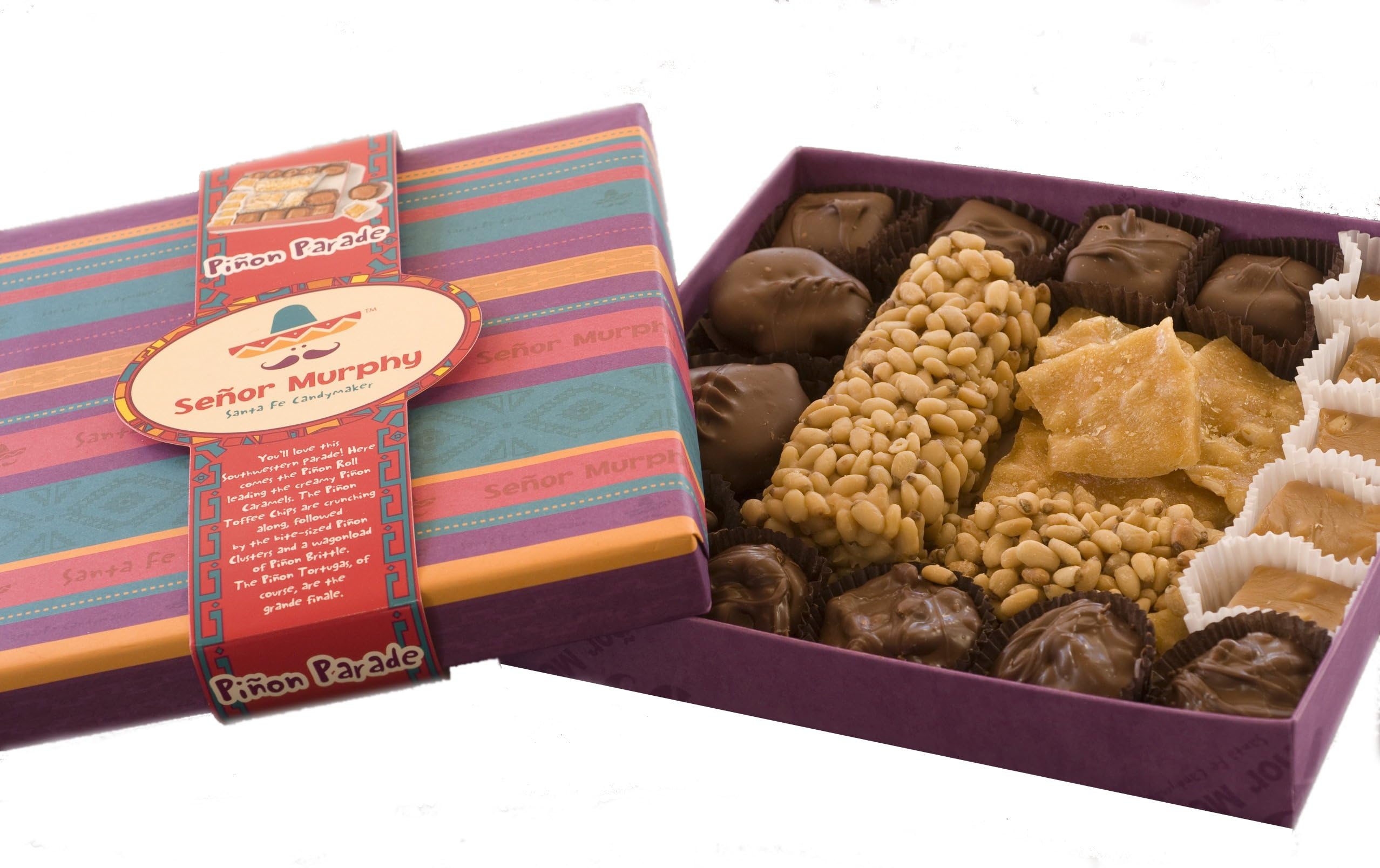 Señor Murphy Piñon Parade 1 Lb. Chocolate Assortment Box