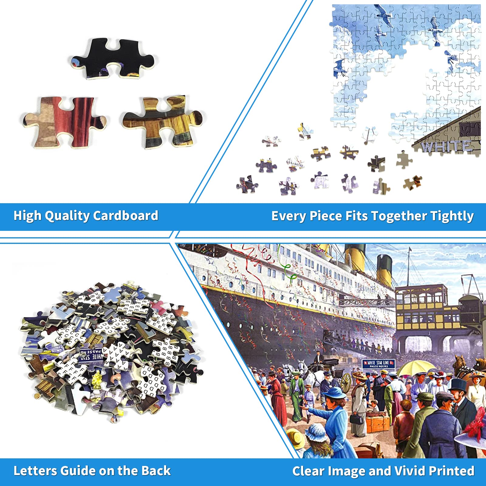 TITANIC パズル Amazon.com: MU 3D Metal Puzzle for Adult Titanic