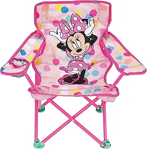 Minnie Mouse Kids Camp Chair Foldable Chair with Carry Bag