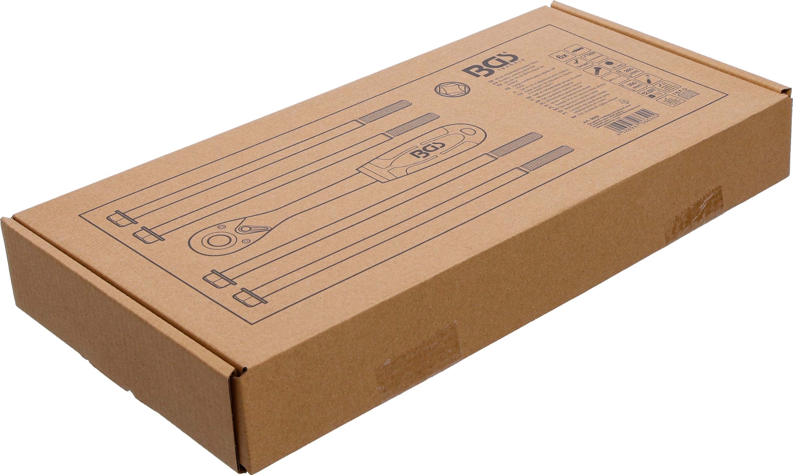 BGS 6642 | Set di viti di abbassamento motore | per Smart | 6 pz.
