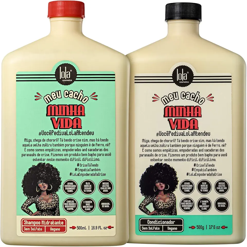 Kit Lola Cosmetics Meu Cacho Minha Vida Duo (2 Produtos)