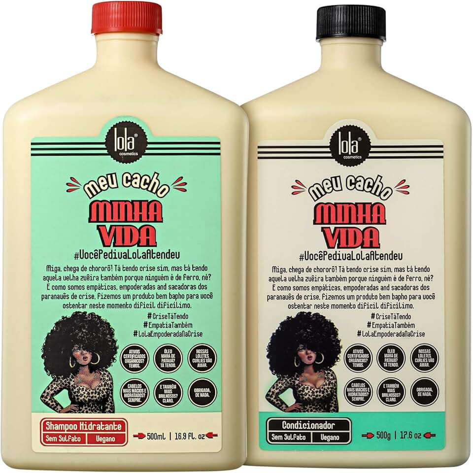 Kit Lola Cosmetics Meu Cacho Minha Vida Duo (2 Produtos)