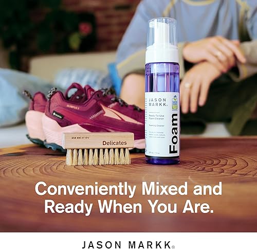 Miniatura 7 de Jason Markk Cuidado de limpieza listo para usar, limpia y acondiciona eficazmente: gamuza, cuero, vinilo, lona, malla y nobuck