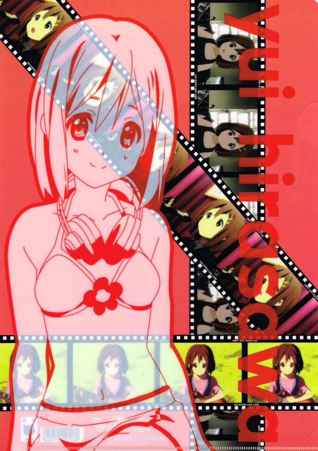 Protège-document K-On souple transparent au design original anime - 4