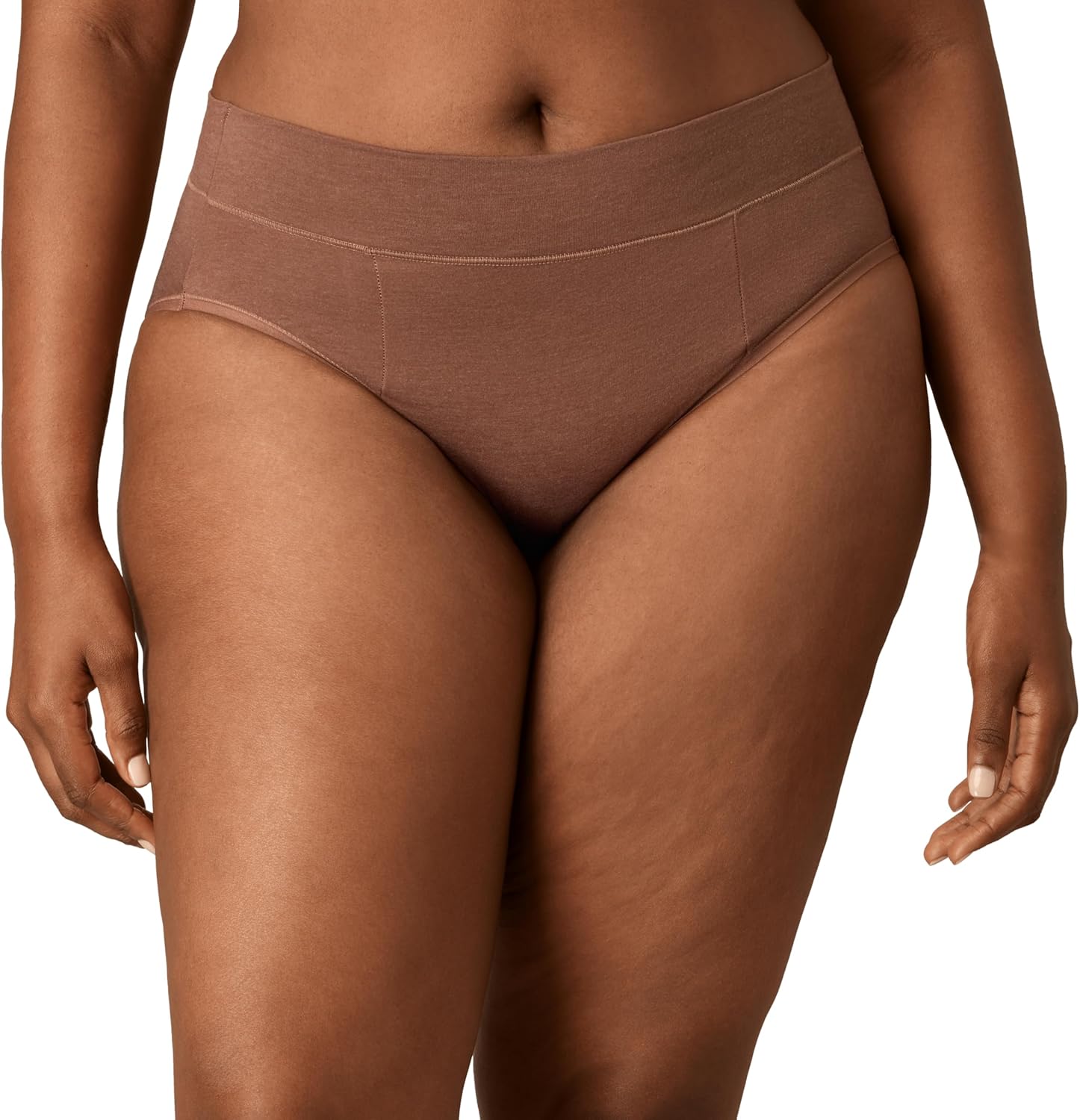 PLAYTEX womens High-cut Brief Underwear Pack, Plus-size Underwear Available, Tummy Smoothing, 3-pack - Image 2