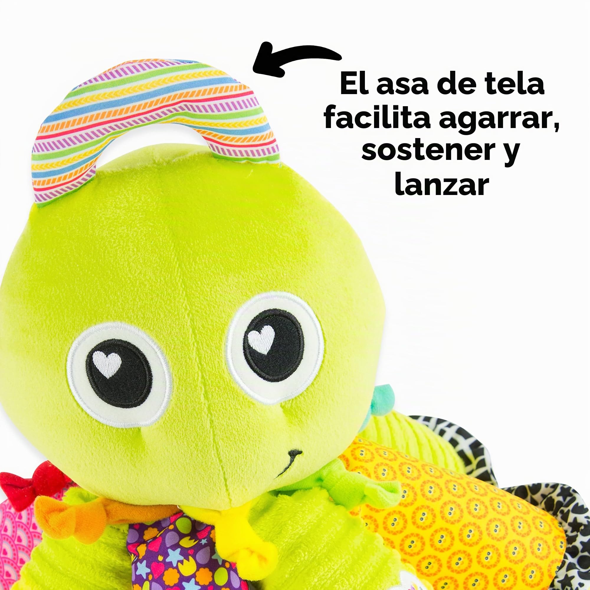 LAMAZE Octotunes Baby Sensory Musical Toy , Newborn Baby Toys For Sensory Play and Music Discovery , Suitable From Birth