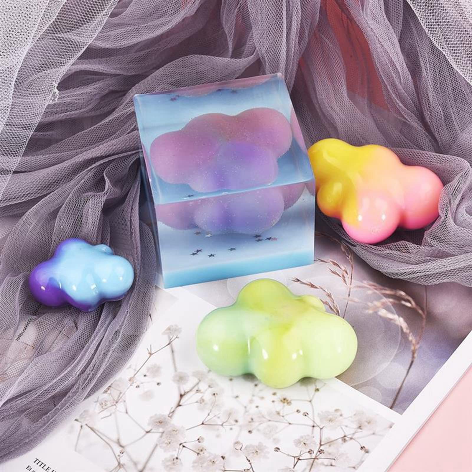 Paquete De 2 Moldes De Silicona Con Diseño De Mariposas En 3D, Charola