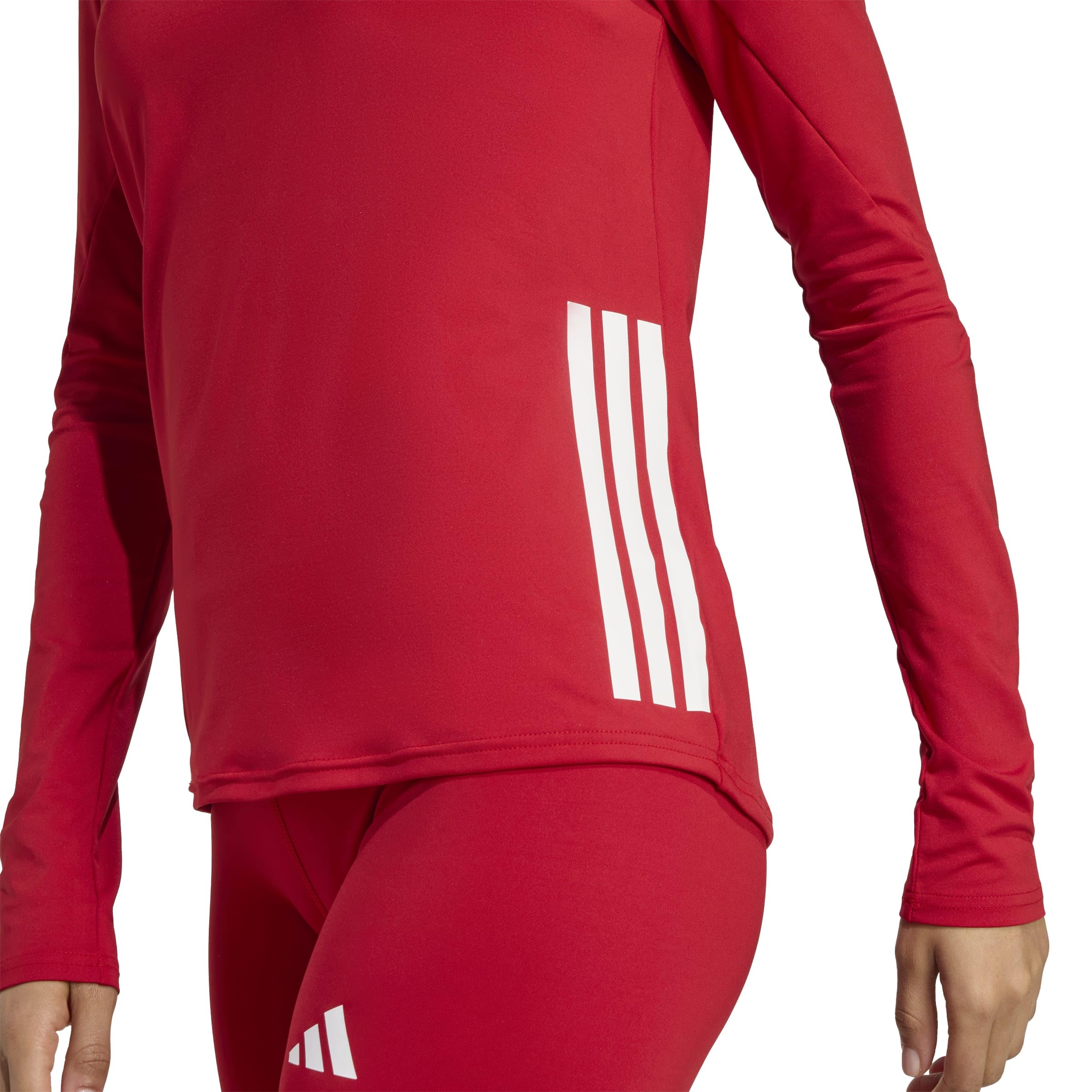 adidas Kobiety Volleyball Hilo Long Sleeve Jersey Shirt, Team Power Red 2, XXL