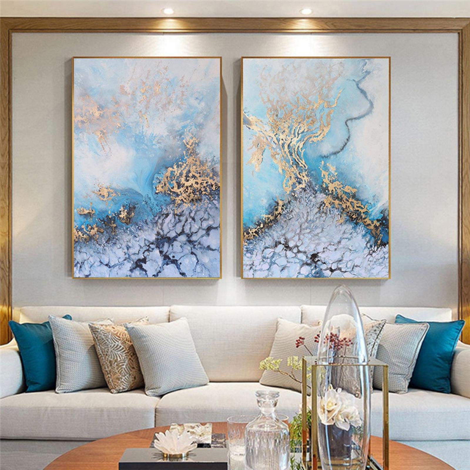 Impression Giclée abstraite haut de gamme salon moderne - 8
