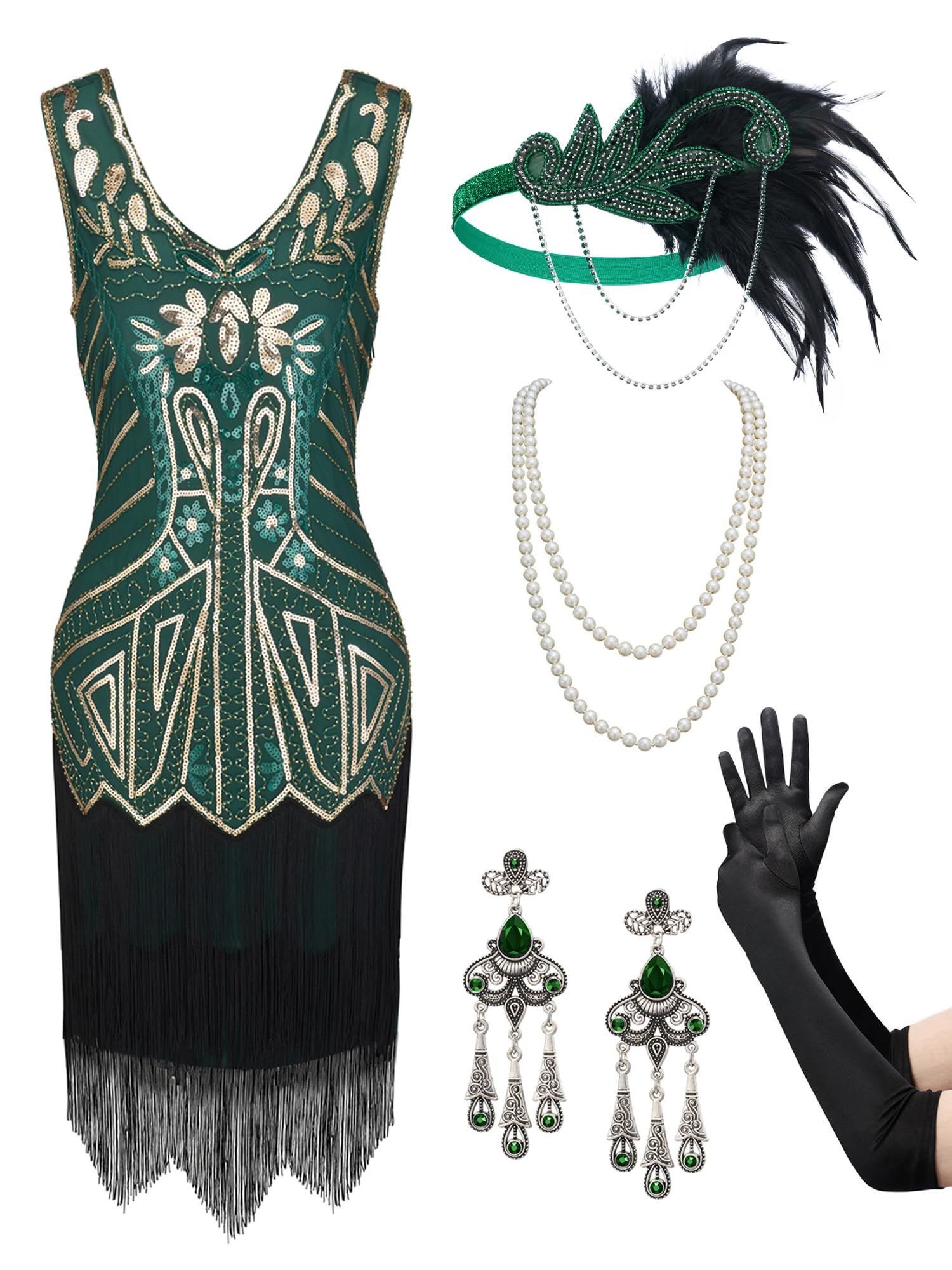 Shop 1920s Flapper Gatsby Costume | Costumes In Australia : Costumes And XL (Page 3 - Foto 3