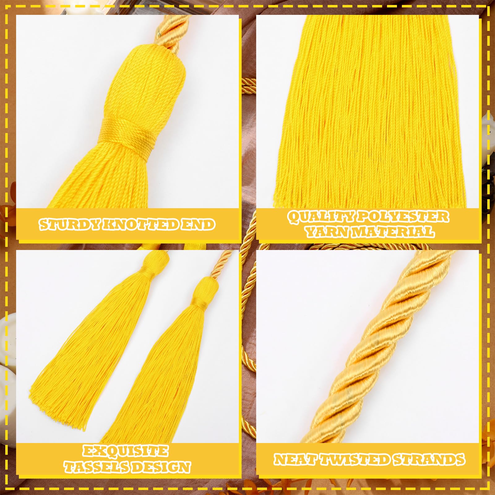 Snapklik.com : GliCraft 153 Inch Cincture Clergy Rope Monks Religious ...