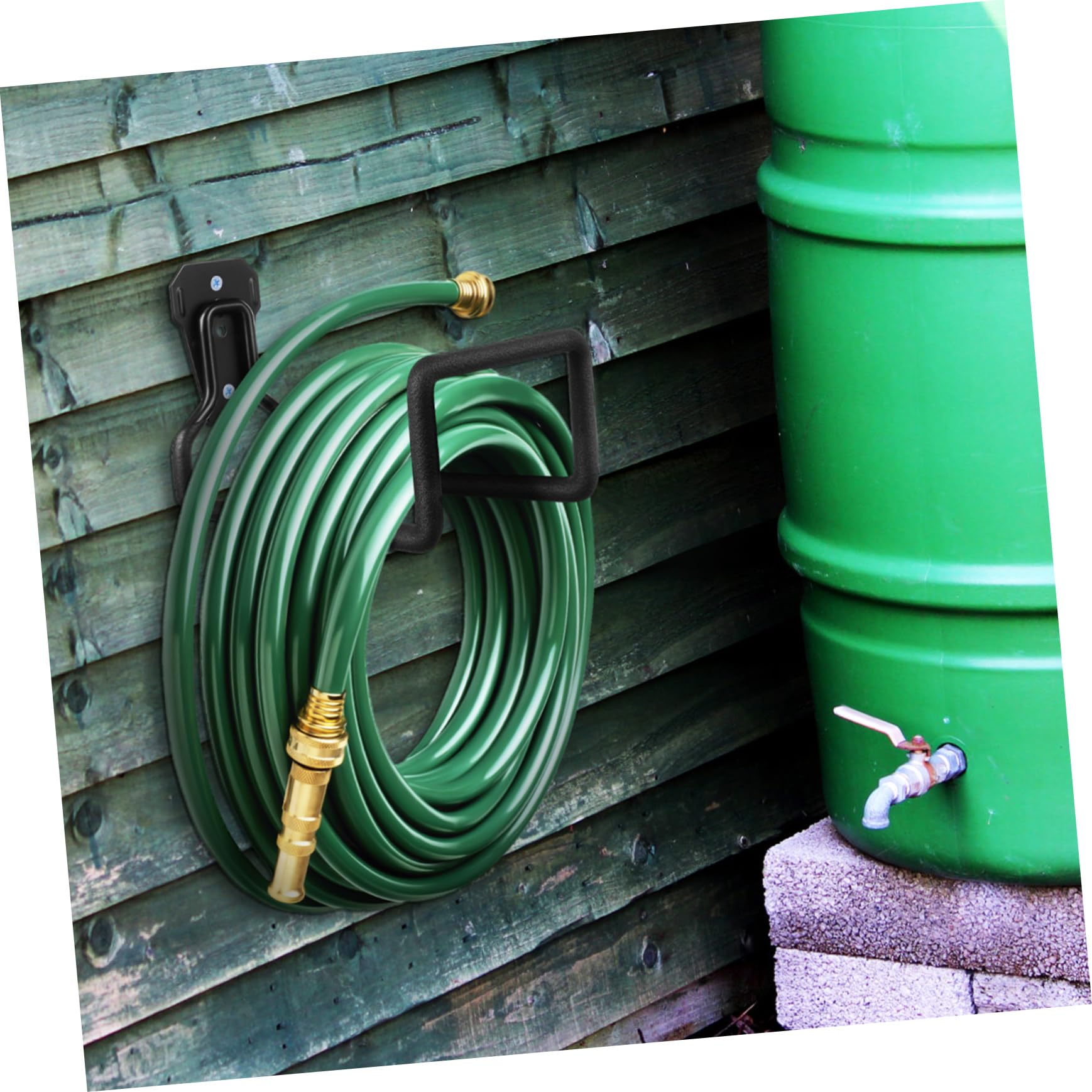 Ganci Per Garage Ganci Per Scale in Metallo Per Impieghi Gravosi Porta Tubo Da Giardino Organizer Per Utensili Da Parete Facile Da Installare