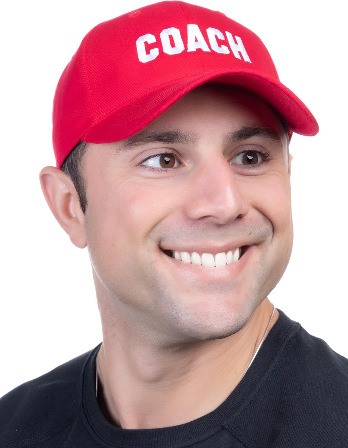 Coach | Carolina Blue Coaching Baseball Hat, Men Women Team Cap - Image 3