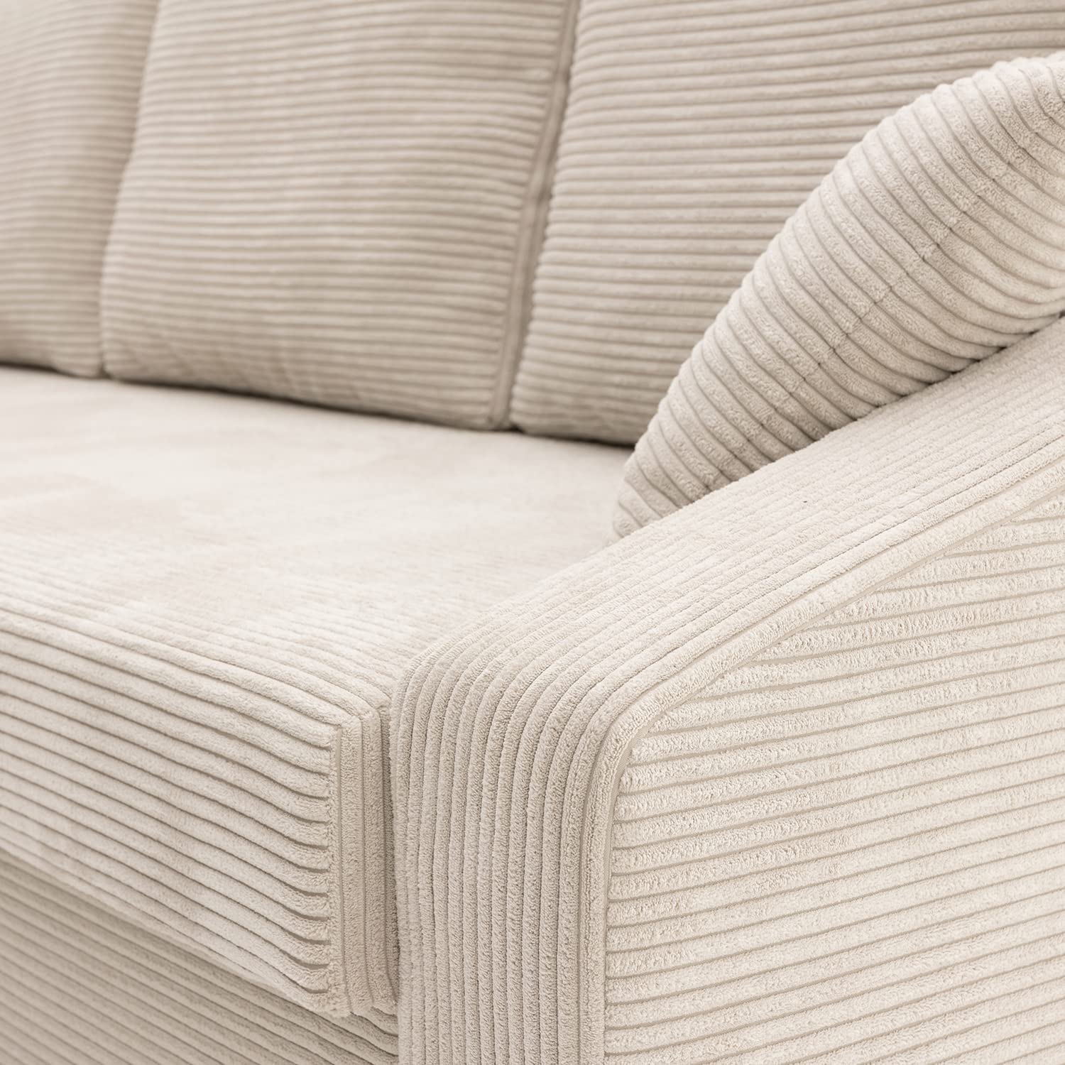 Couch Dorma mit schlaffunktion, einfacher Aufbau, modernes Design, polstermöbel. Schlafcouch zum Wohnzimmer. Widerstandsfähiges, Minimalistisches Design (POSO 100)