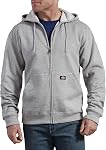 Dickies Mens Big Tall Full Zip Fleece HoodieFleece Jacket