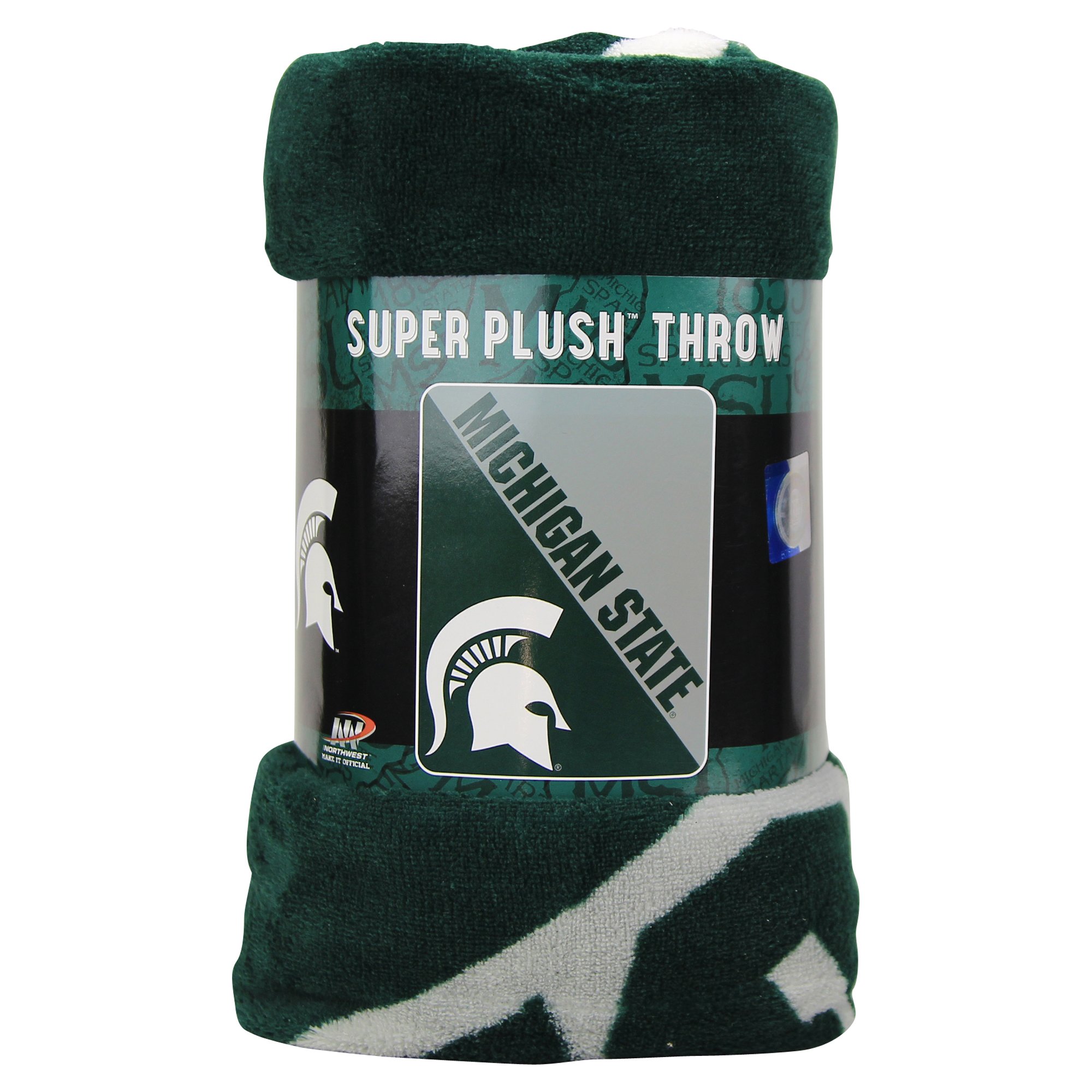 Couverture NCAA Northwest Micro Raschel 117x152 Cm - Couverture Université Sport Américain