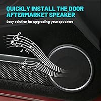 Vista 8 de NuIth Arnés de cableado de altavoz de puerta trasera delantera para Ford 1998-2016/Mazda 2001-2013/1999-2011 Lincoln Install Aftermarket cable