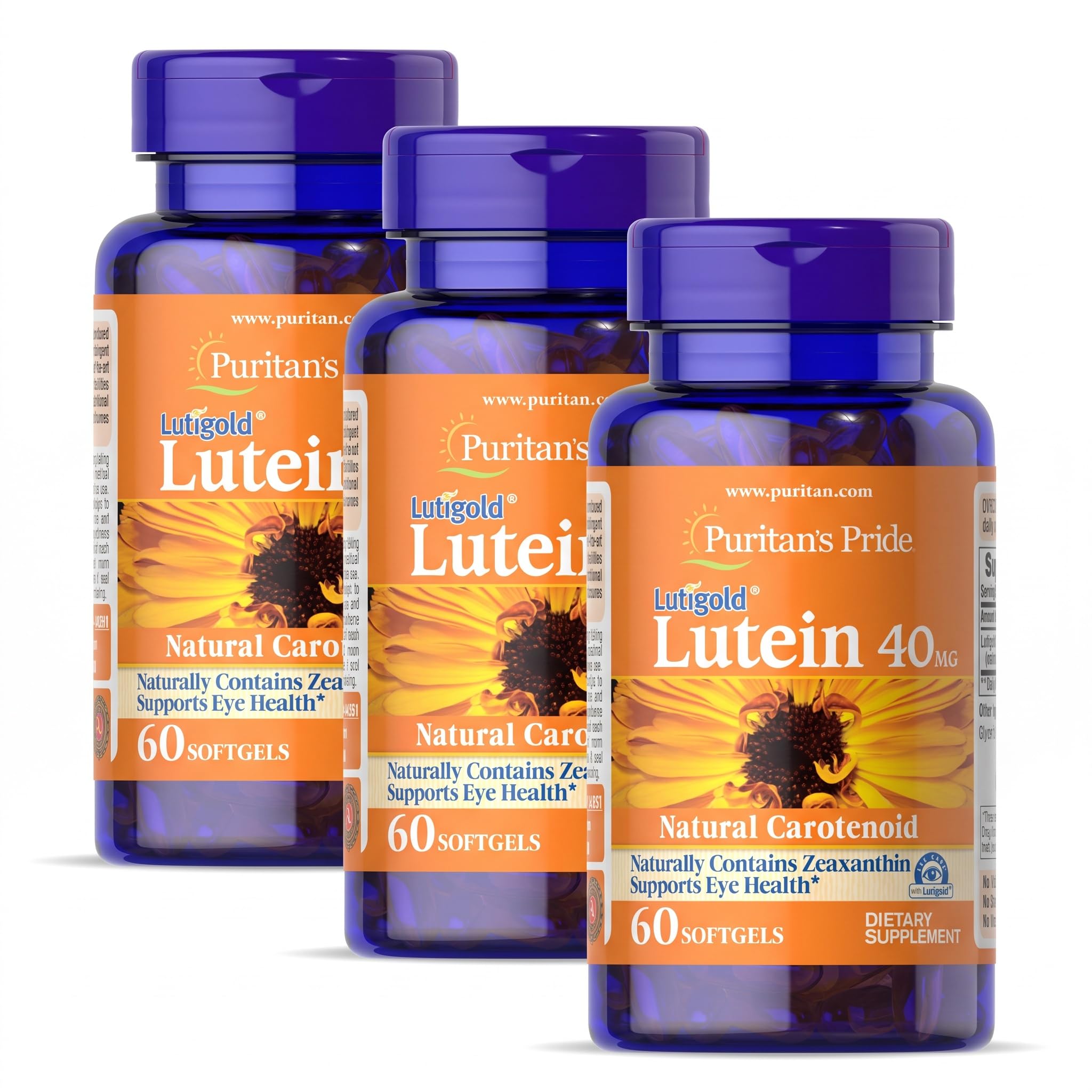 Puritan's Pride Premium Lutigold™ Lutein Carotenoid 40mg with Zeaxanthin — Amazon image 10