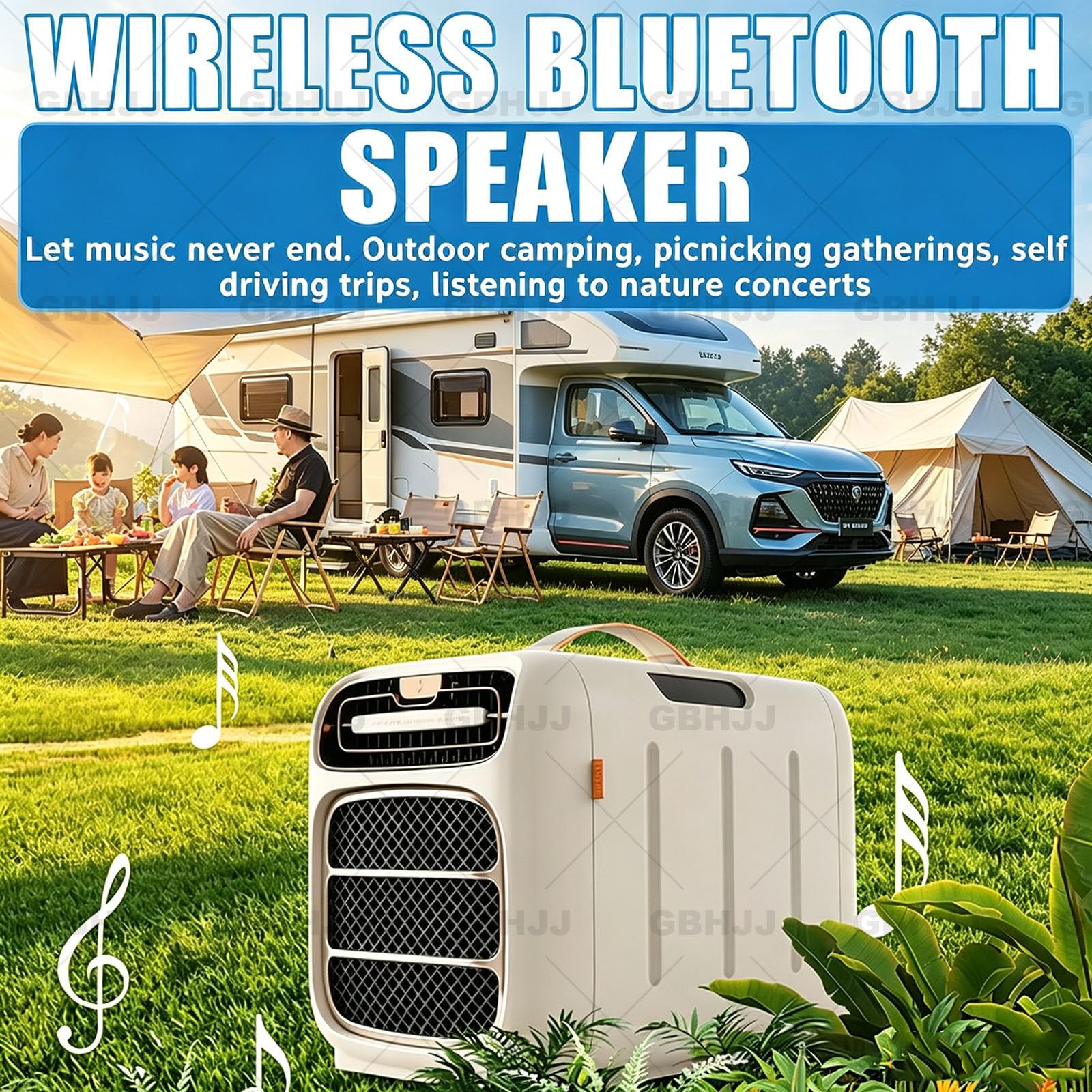 Condizionatori d'Aria Portatili da Viaggio, Condizionatori D’Aria Mobil Heatingandcooling+audiosystem