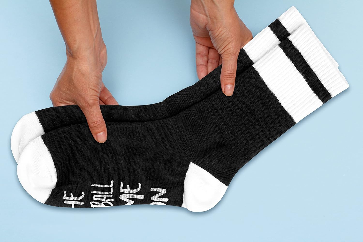 Sorry I Can't Hear You Football Game Lover Socks Size 5.5-11, Gifts for Teenage Boys Men Women Father Dad Husband Sons Game Lovers on Birthday Thanksgiving Christmas Day - A86 - Image 4