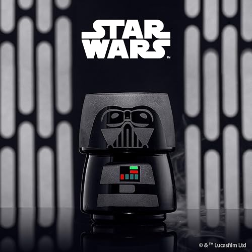 Vista 27 de JoyJolt Character - Vasos apilables de Star Wars, juego de 2 Stormtrooper de 8 onzas con cabeza y cuerpo, divertidos vasos de vidrio, mercancía