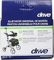 Vista 3 de Drive Medical 892 Nitro - Soporte de caña para rodillos Nitro, color negro