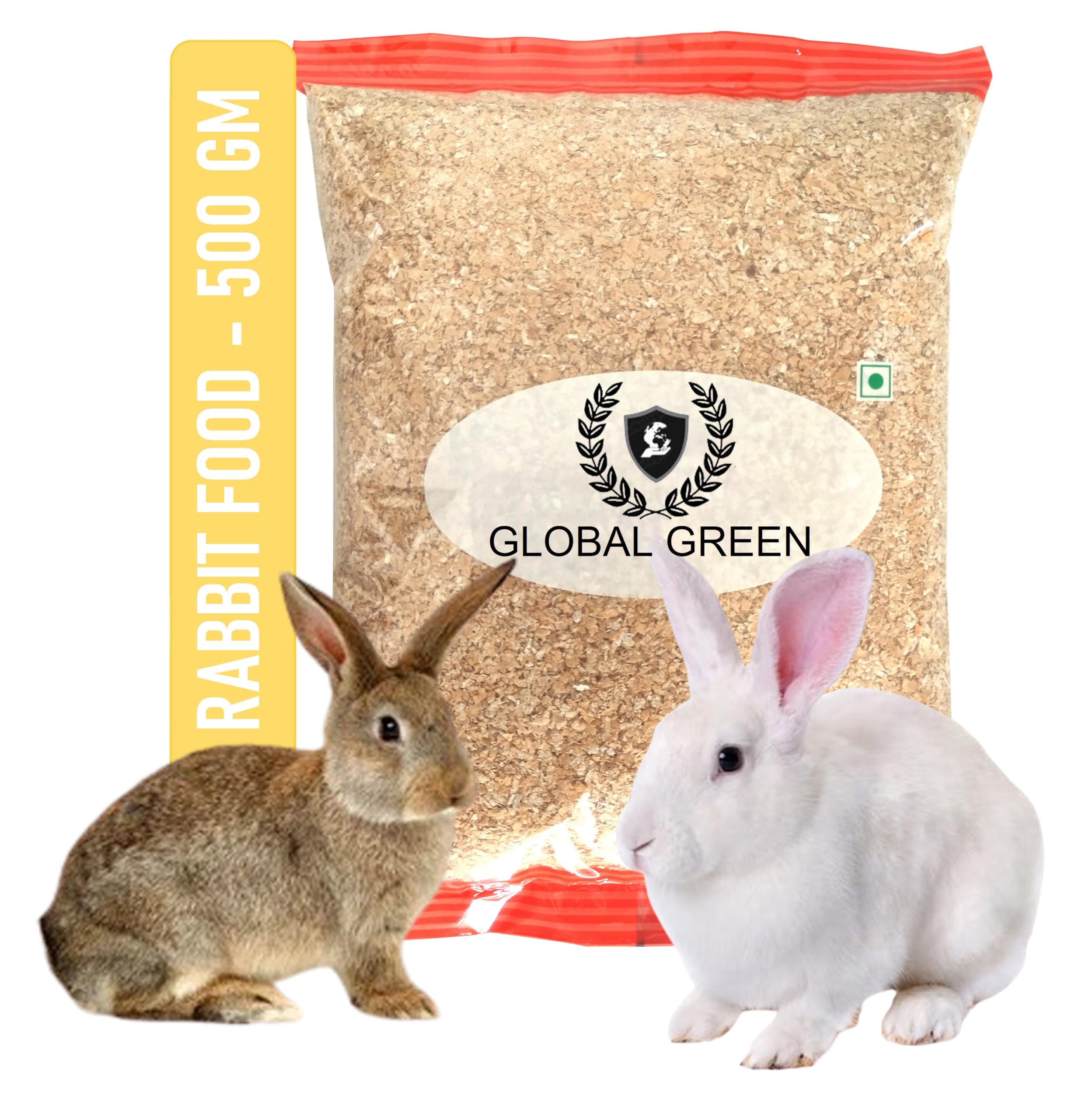 GLOBAL GREEN - Rabbit Feed for Young to Senior (Wheat Bran) 0.5 KG Packet for All Variety of Rabbit (B0DF2ZDBX2) Amazon Price History, Amazon Price Tracker
