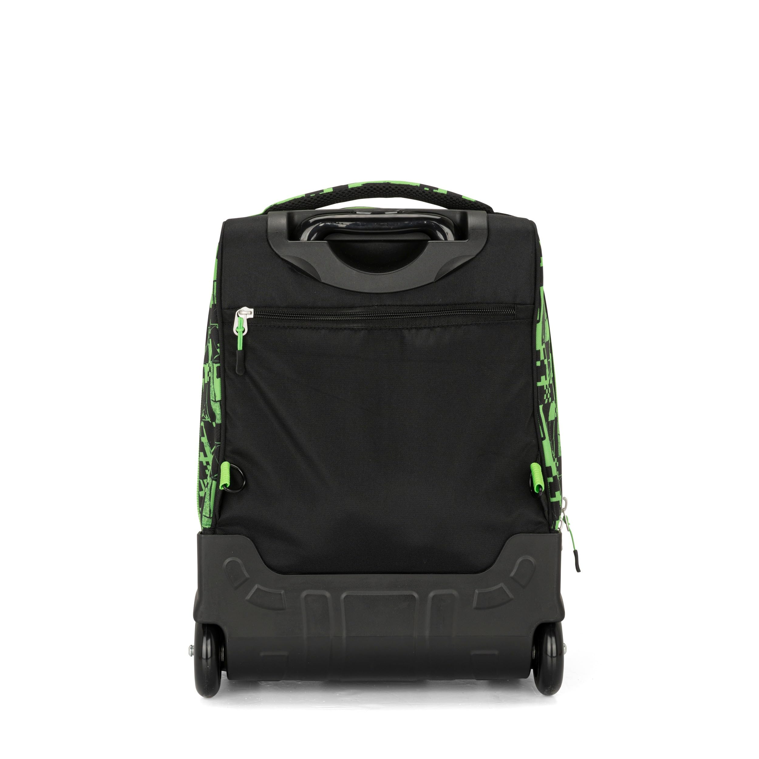 MINECRAFT - Zaino Scuola Trolley Ufficiale Minecraft con Maniglia Regolabile