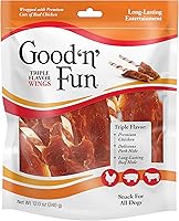 Vista 1 de Good 'N' Fun - Alitas de triple sabor para perros