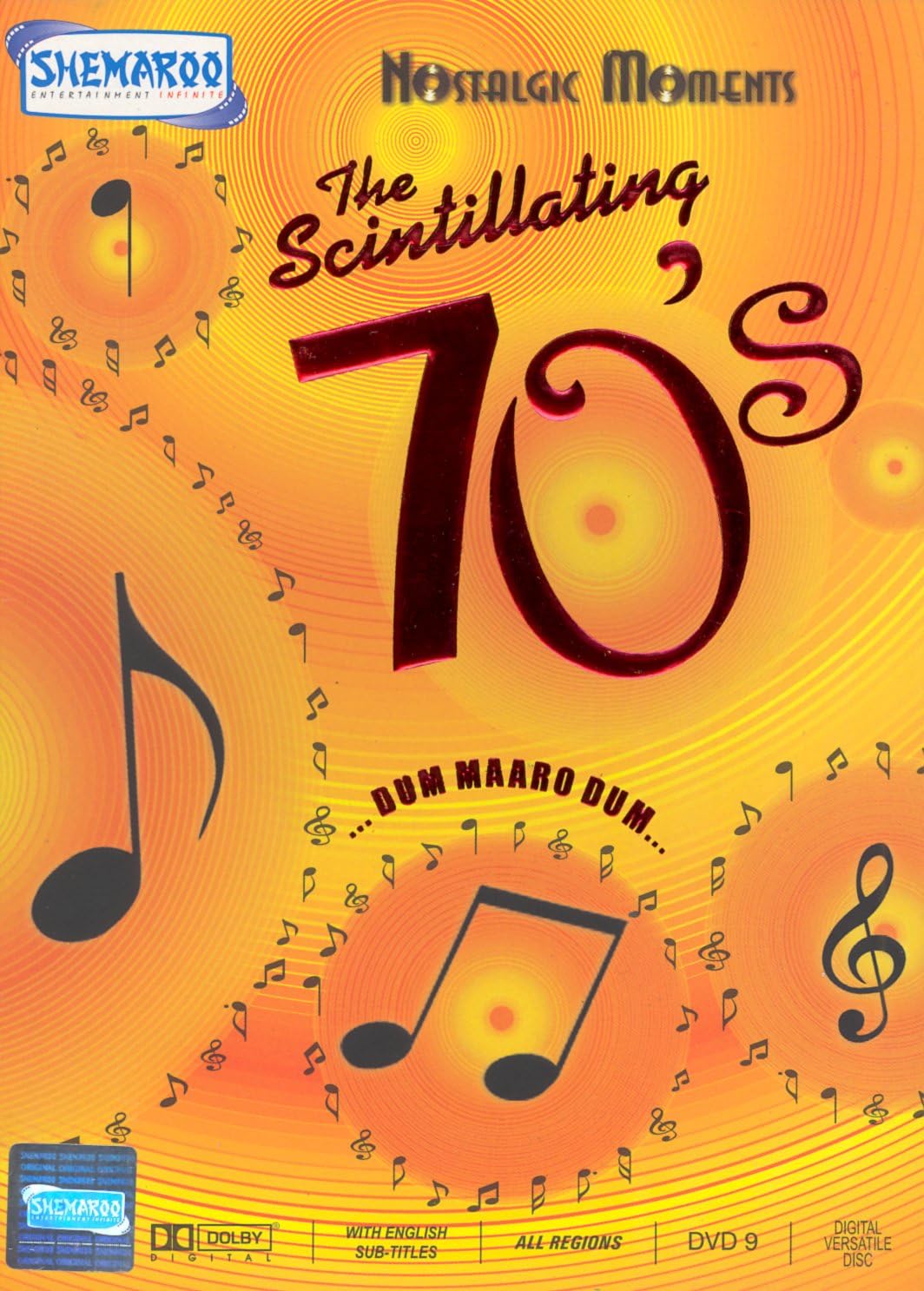 The Scintillating 70's Nostalgic Moments Hindi Film Songs [DVD] [2007