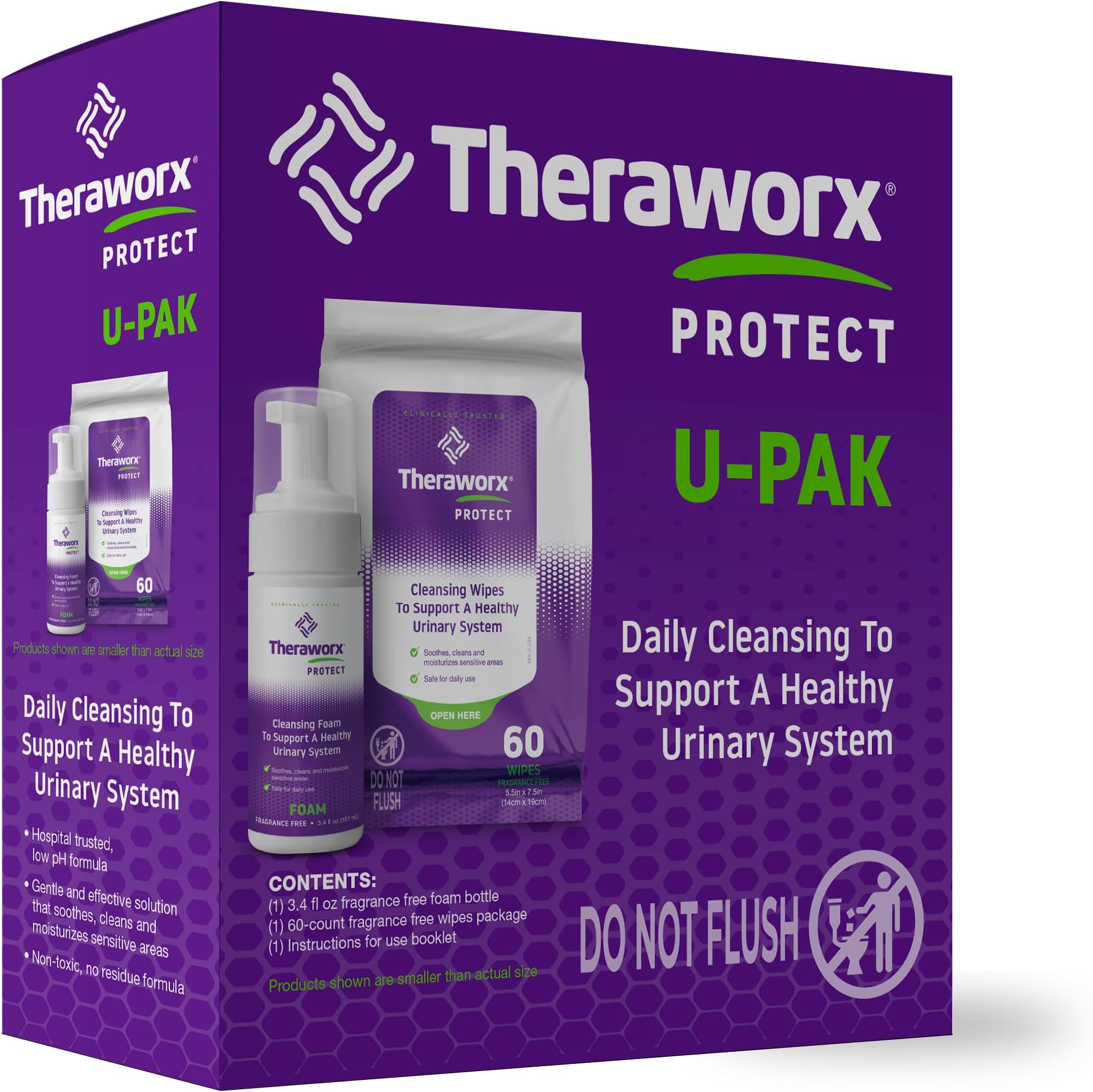 Protect U-Pak - Daily Cleansing Kit To Help Support A Healthy Urinary System (Pack of 1)