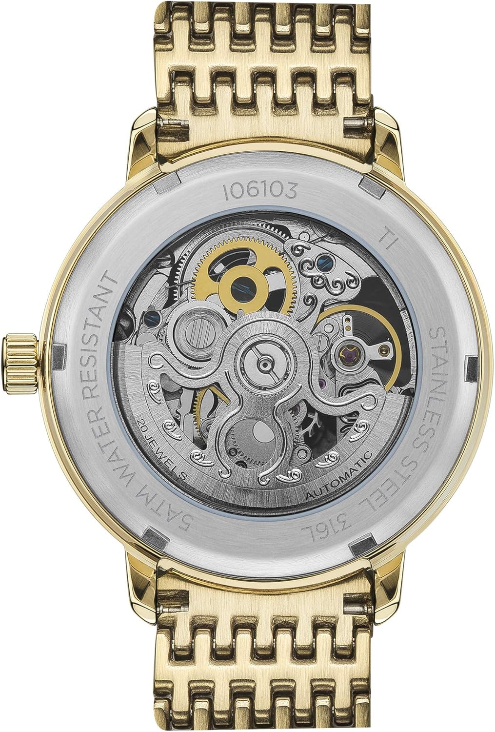 Ingersoll The Crown Ladies Automatic Watch I06103 with a Stainless steel case and stainless steel bracelet Ingersoll The Crown Ladies Automatic Watch I06103 with a Stainless steel case and stainless steel bracelet