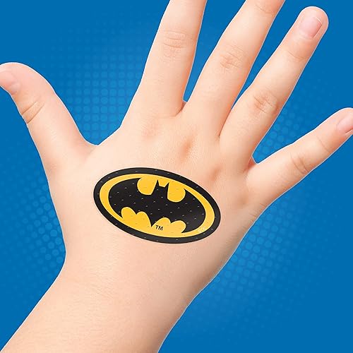 Miniatura 7 de Vendajes con forma de Batman para niños, personajes de superhéroes para niños, vendajes adhesivos flexibles para ampollas, cortes menores, rasguños,