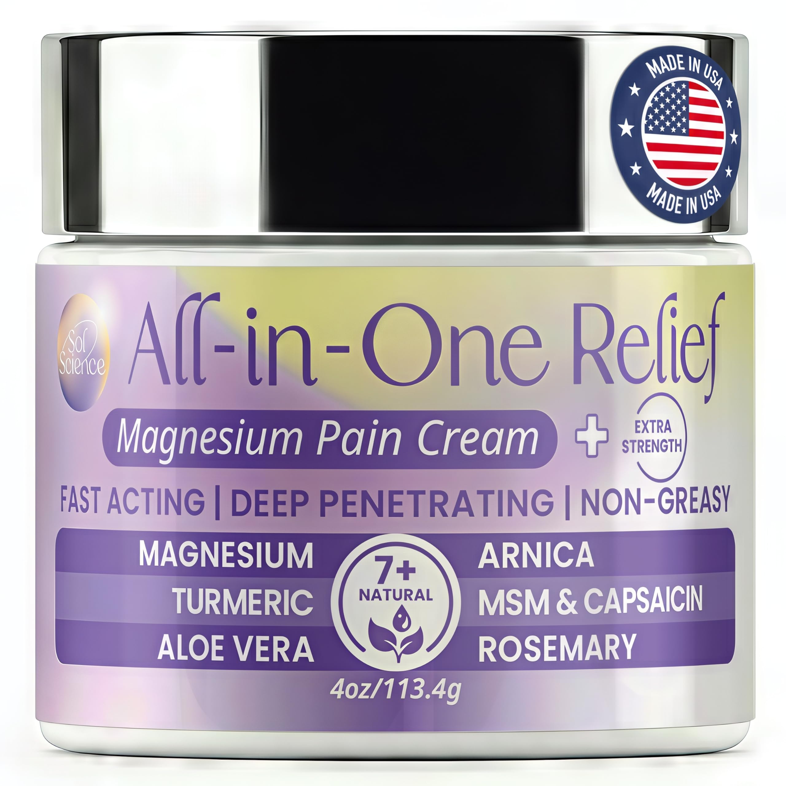 PURPLE CANYON All in One Magnesium Pain Cream
