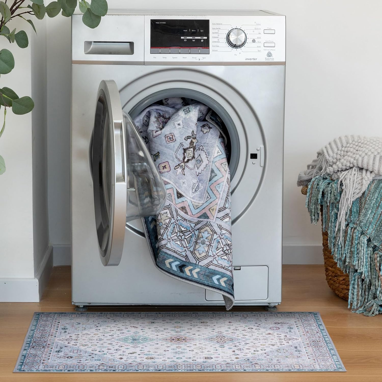 TALETA Prateľný Vintage Koberec celkový pohľad