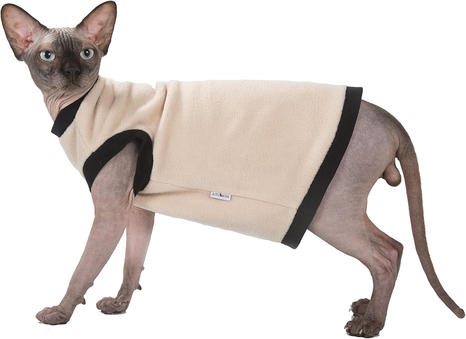 Cat's Pullover Beige Mantle (S)