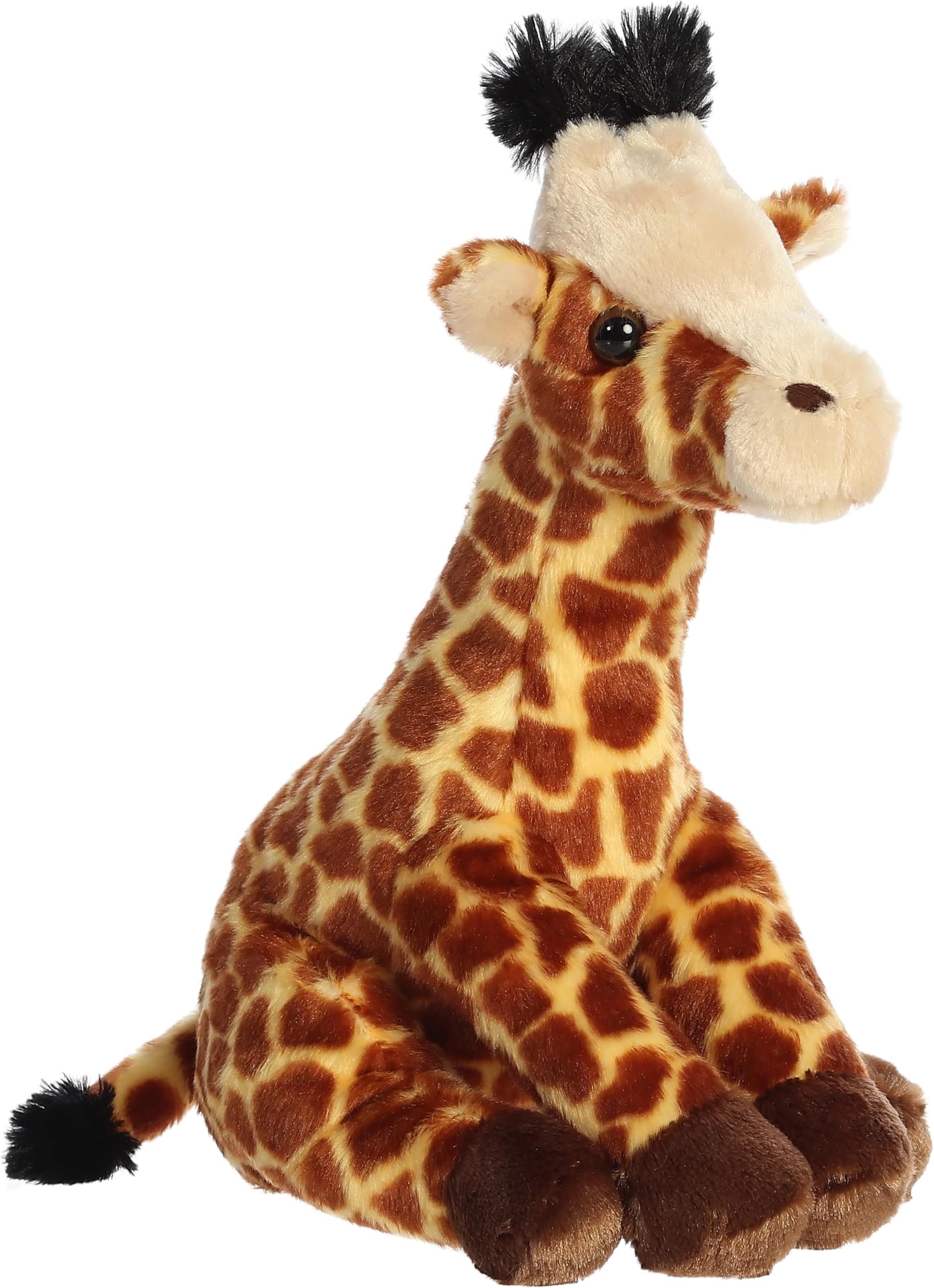Adventurous Destination Nation™ Giraffe Stuffed Animal - Global Exploration - Learning Fun - Brown 11.5 Inches